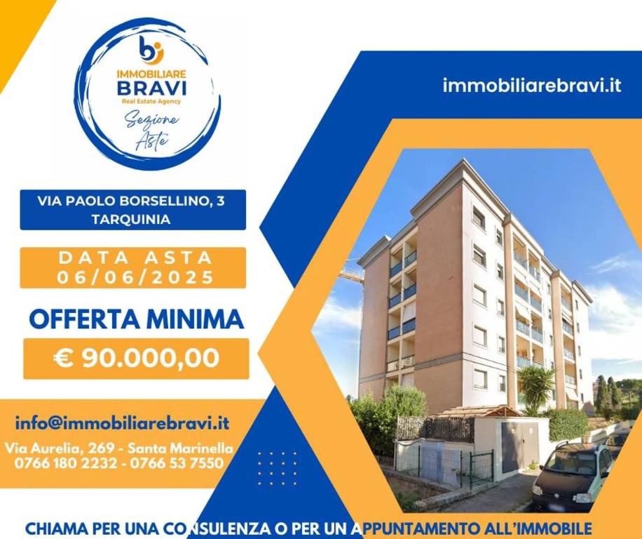 appartamento in vendita a Tarquinia