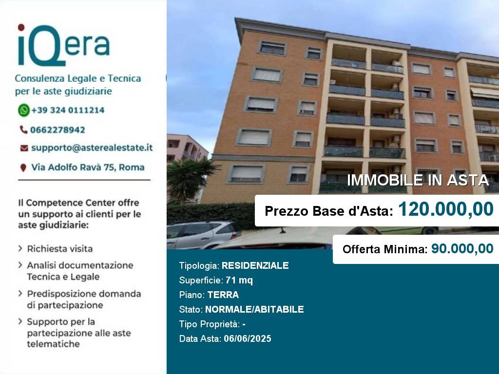 appartamento in vendita a Tarquinia
