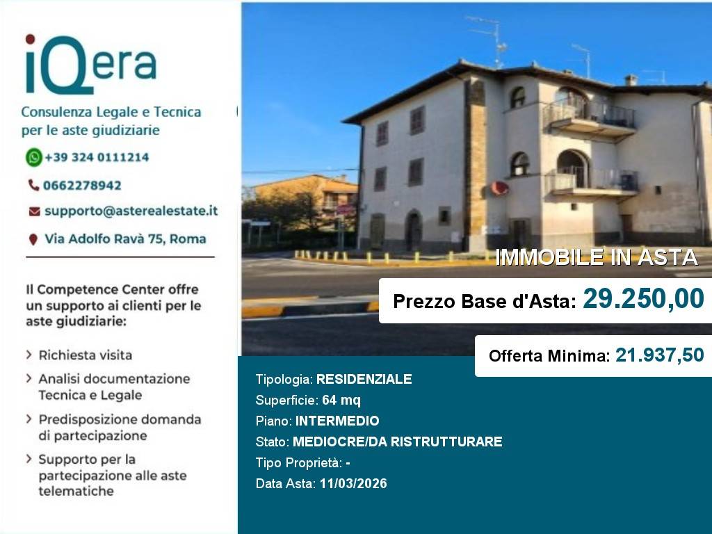 appartamento in vendita a Vetralla