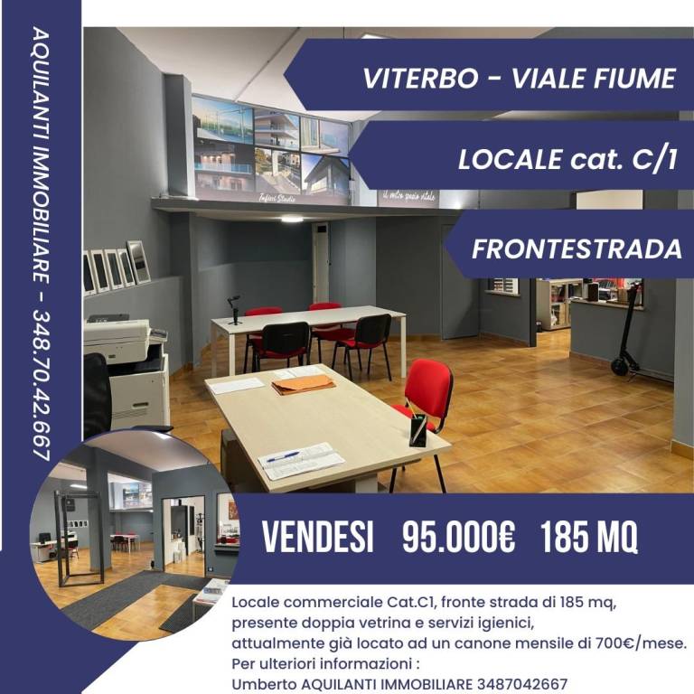 negozio in vendita a Viterbo in zona Bagnaia