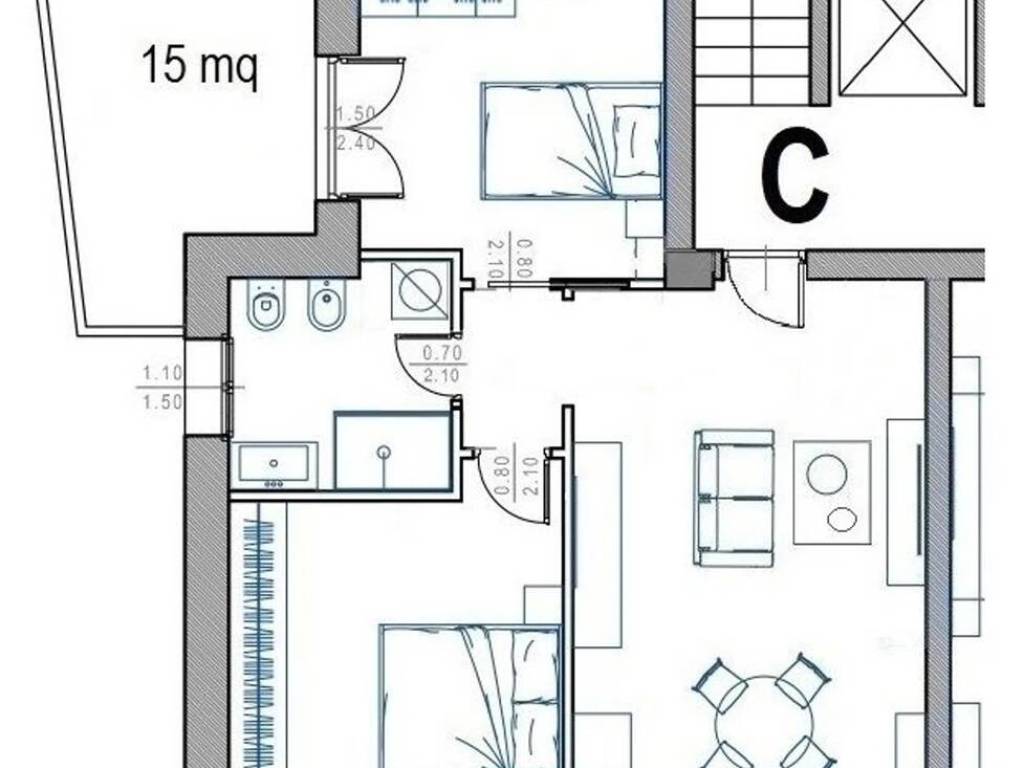 appartamento in vendita a Viterbo