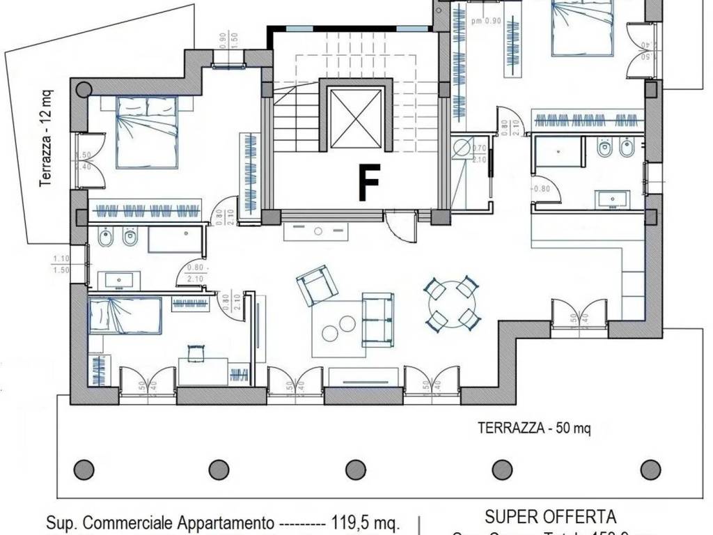 appartamento in vendita a Viterbo