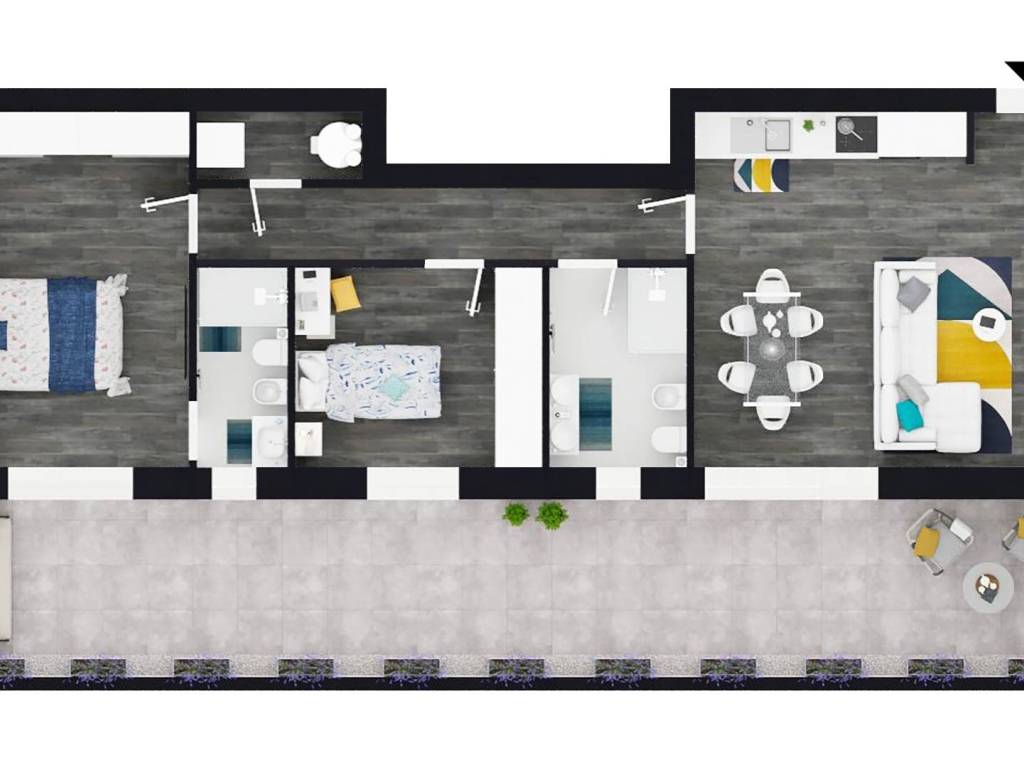 appartamento in vendita a Viterbo