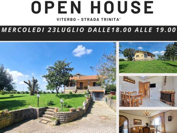 casa indipendente in vendita a Viterbo in zona Monterazzano