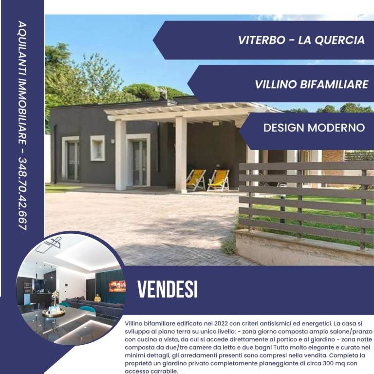casa indipendente in vendita a Viterbo in zona La Quercia