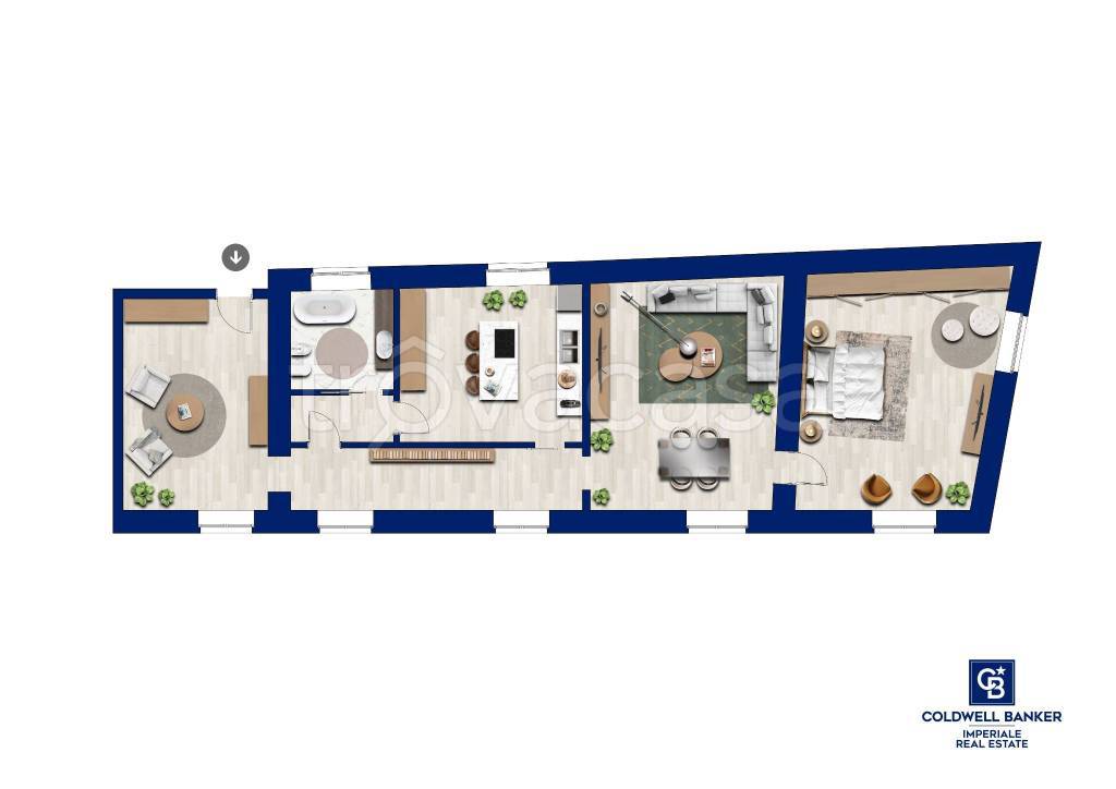 appartamento in vendita a Viterbo in zona Centro Città