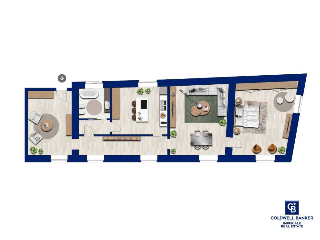 appartamento in vendita a Viterbo in zona Centro Città