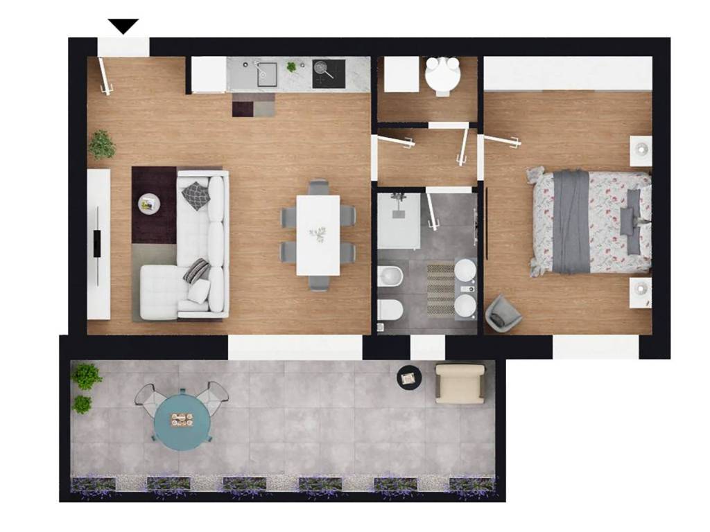 appartamento in vendita a Viterbo