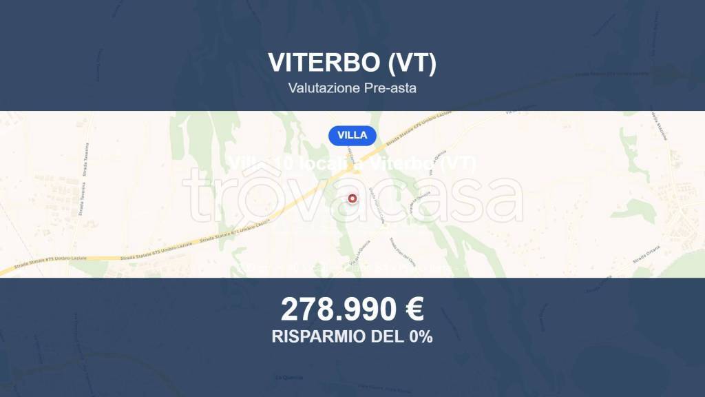 casa indipendente in vendita a Viterbo in zona Bagnaia
