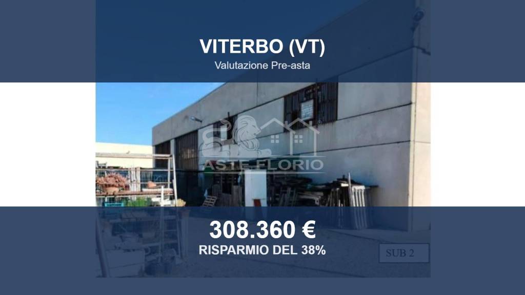 locale commerciale in vendita a Viterbo in zona Bagni di Viterbo