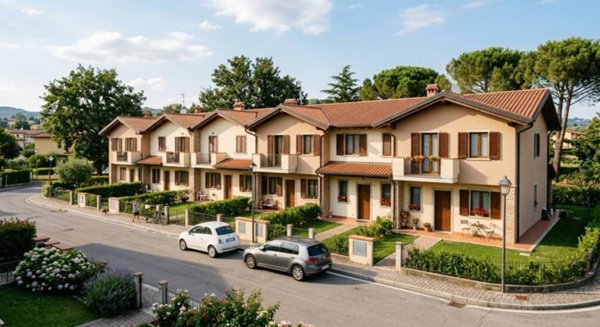 villetta a schiera in vendita a Vitorchiano in zona Paparano