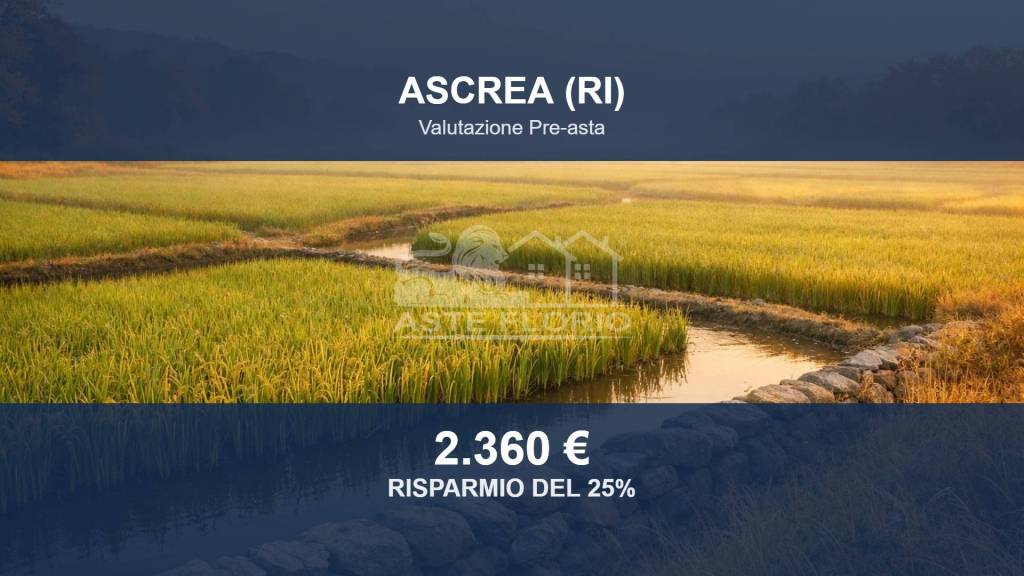 terreno agricolo in vendita ad Ascrea in zona Stìpes