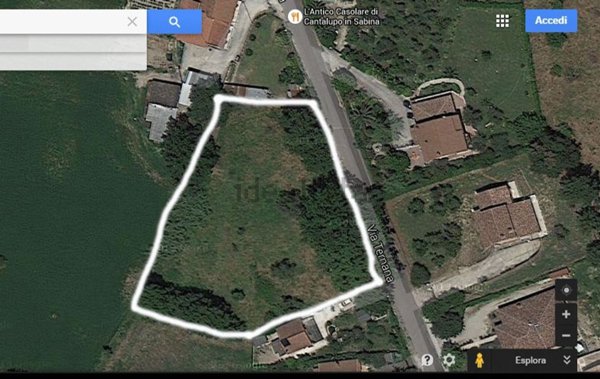 terreno edificabile in vendita a Cantalupo in Sabina