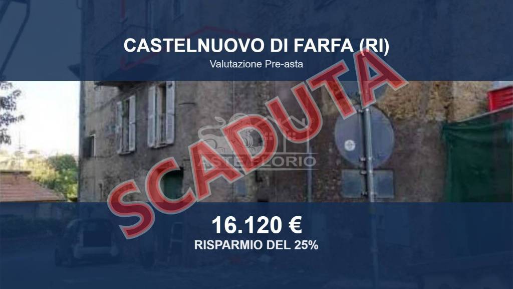 appartamento in vendita a Castelnuovo di Farfa