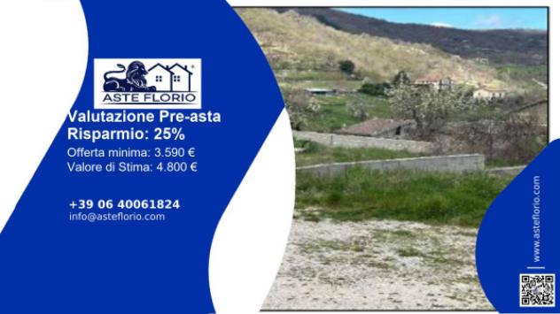terreno edificabile in vendita a Colle di Tora