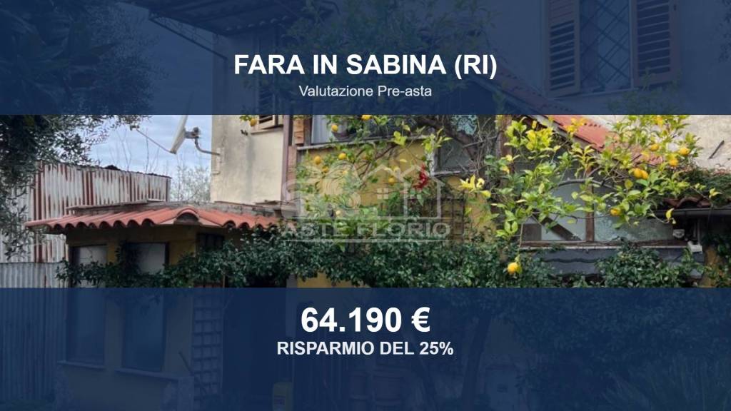 casa indipendente in vendita a Fara in Sabina in zona Passo Corese