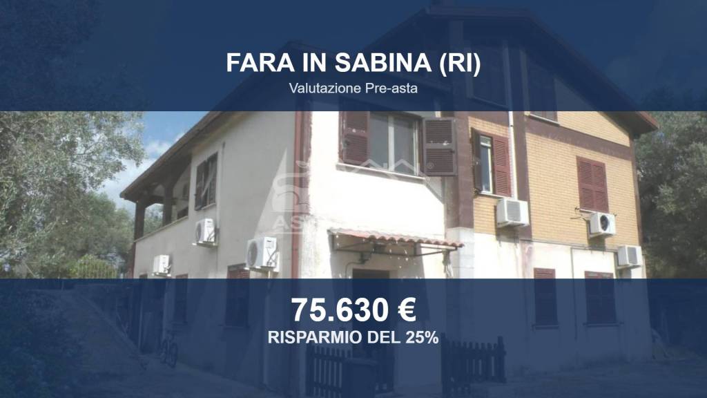 appartamento in vendita a Fara in Sabina