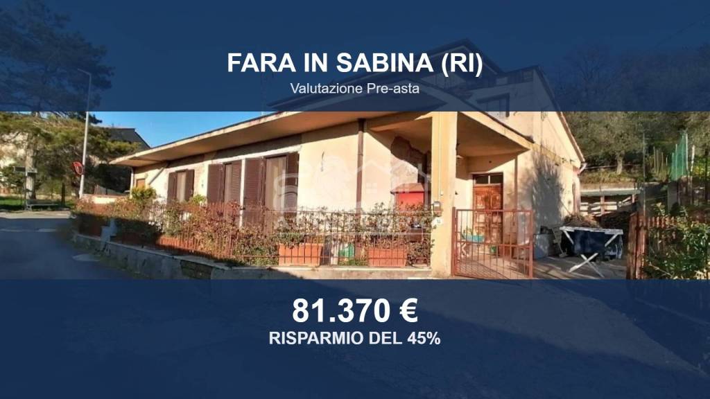 casa indipendente in vendita a Fara in Sabina in zona Talocci