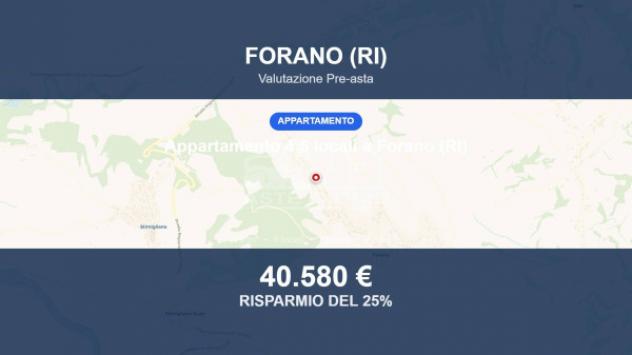 appartamento in vendita a Forano