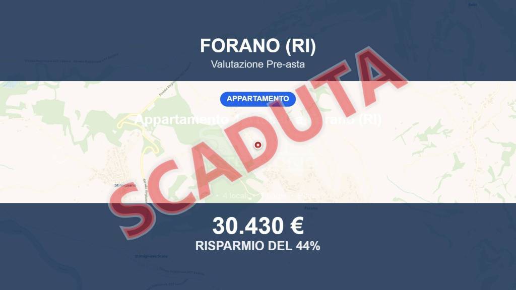 appartamento in vendita a Forano