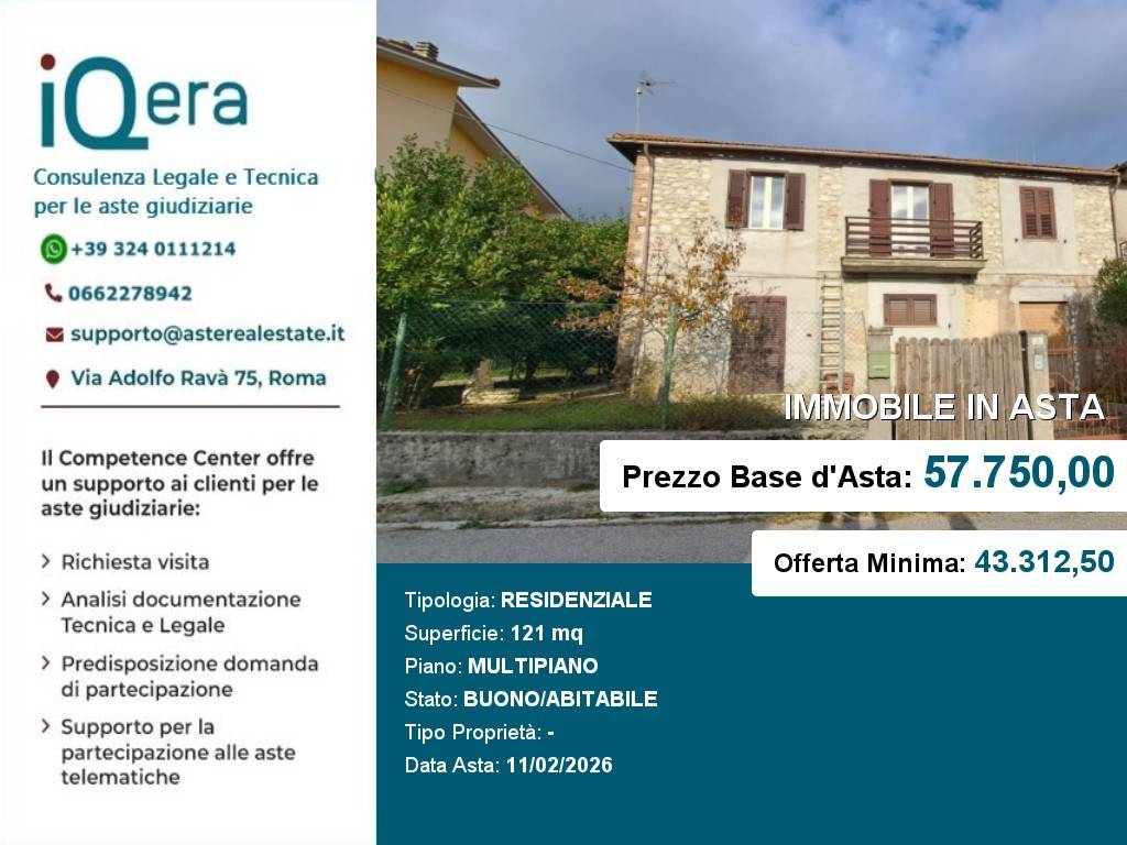 appartamento in vendita a Greccio