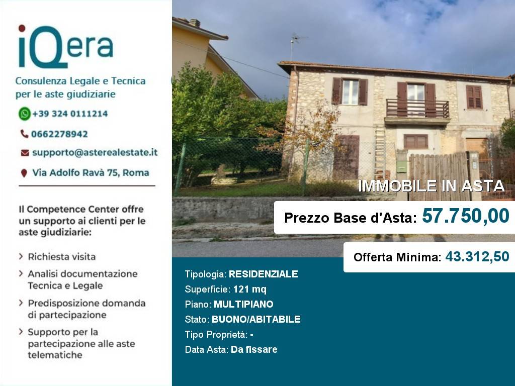 appartamento in vendita a Greccio