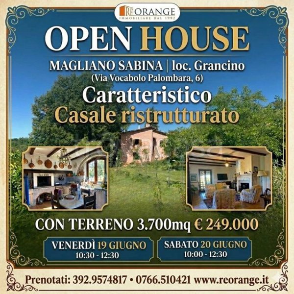 casa indipendente in vendita a Magliano Sabina