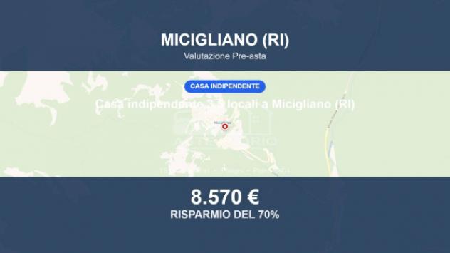 casa indipendente in vendita a Micigliano