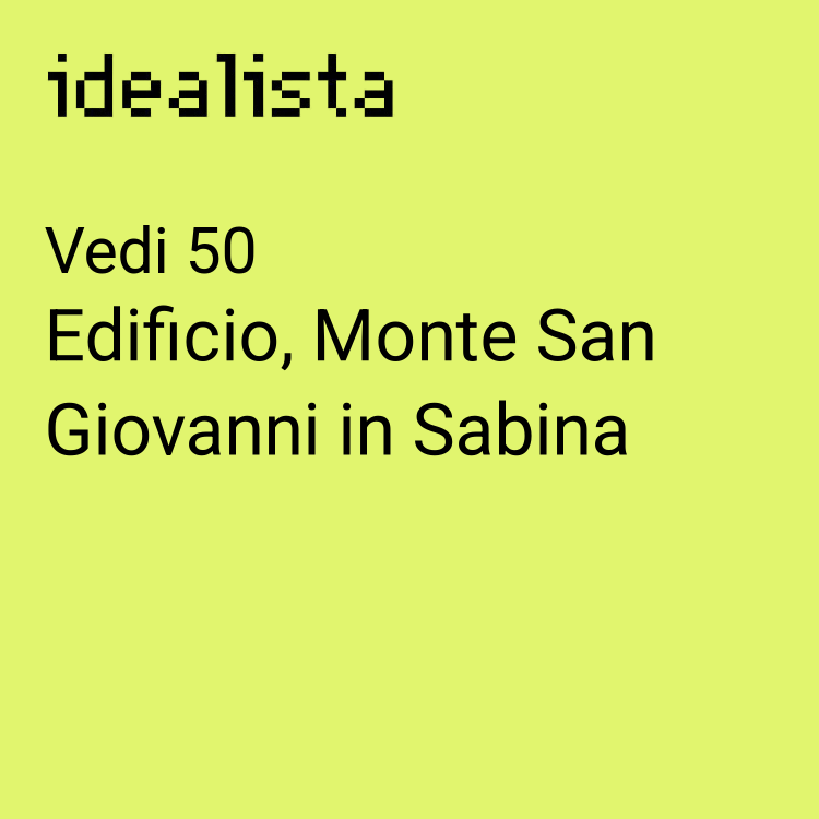 appartamento in vendita a Monte San Giovanni in Sabina