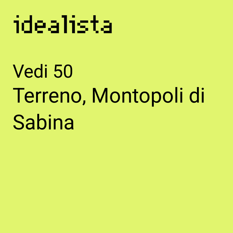 terreno agricolo in vendita a Montopoli di Sabina