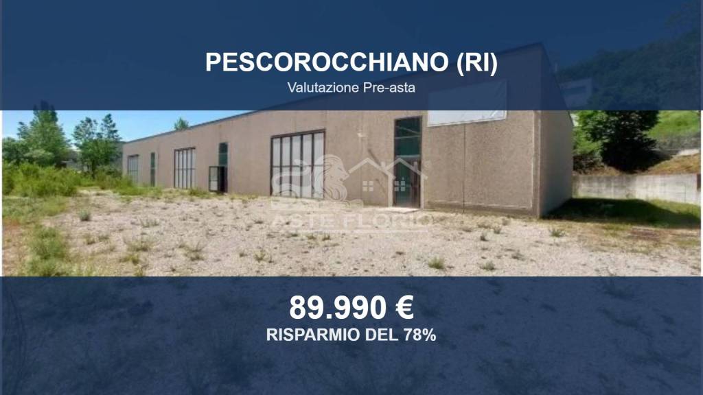 locale commerciale in vendita a Pescorocchiano