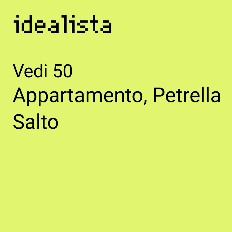 appartamento in vendita a Petrella Salto