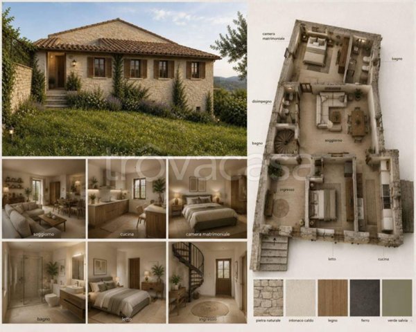 casa indipendente in vendita a Poggio Mirteto