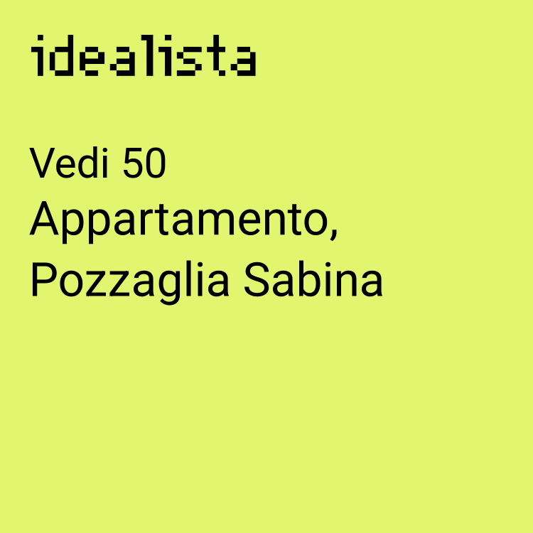 appartamento in vendita a Pozzaglia Sabina