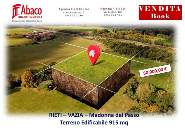 terreno agricolo in vendita a Rieti in zona Vazia