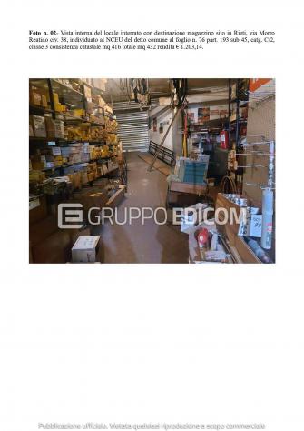 locale commerciale in vendita a Rieti
