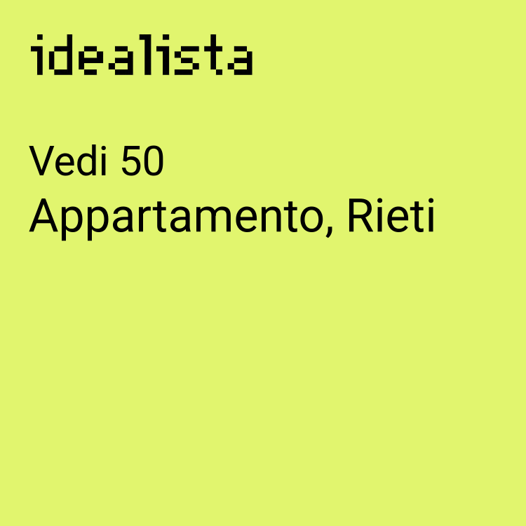 appartamento in vendita a Rieti in zona Terminillo