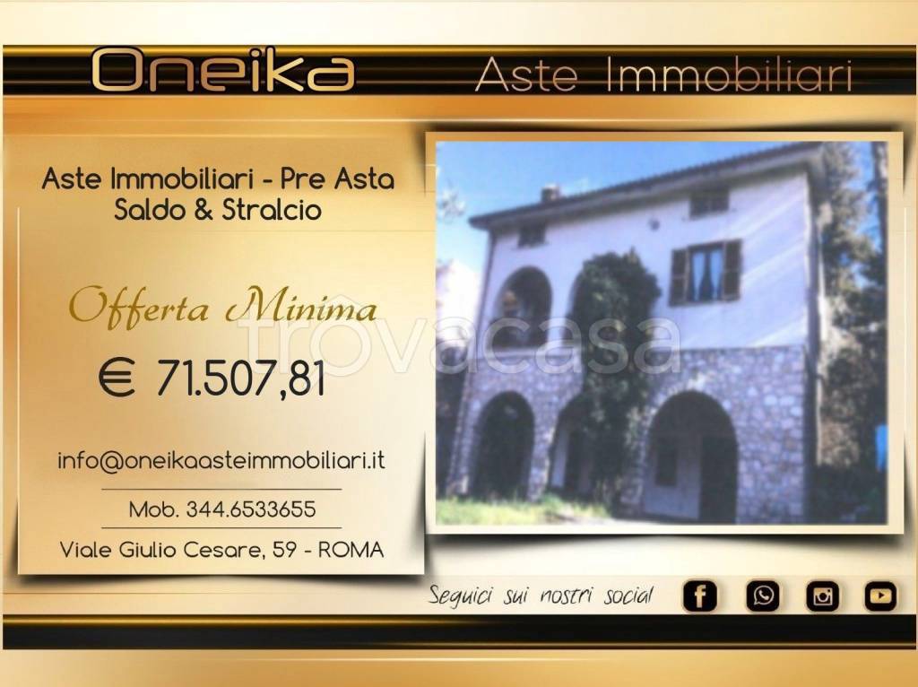 casa indipendente in vendita a Toffia