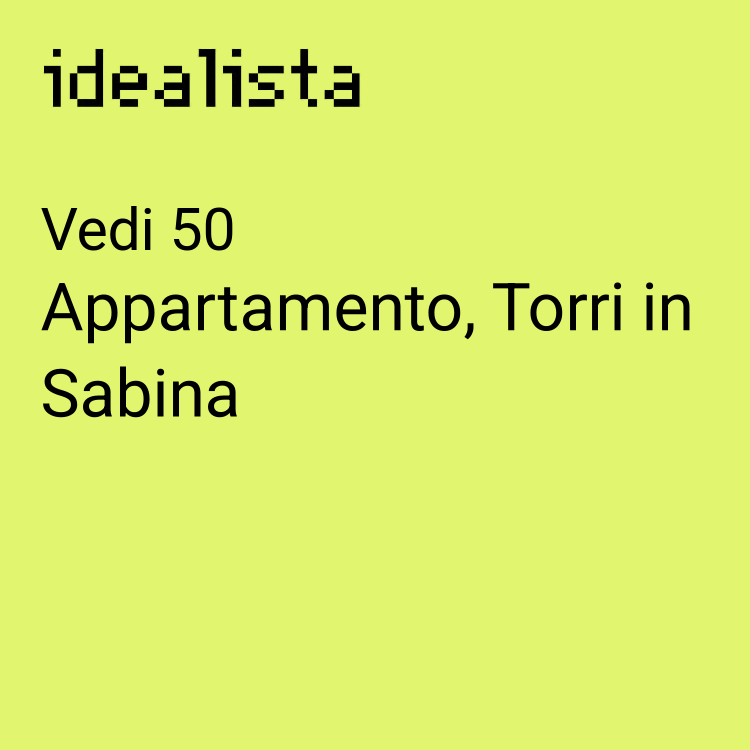 appartamento in vendita a Torri in Sabina