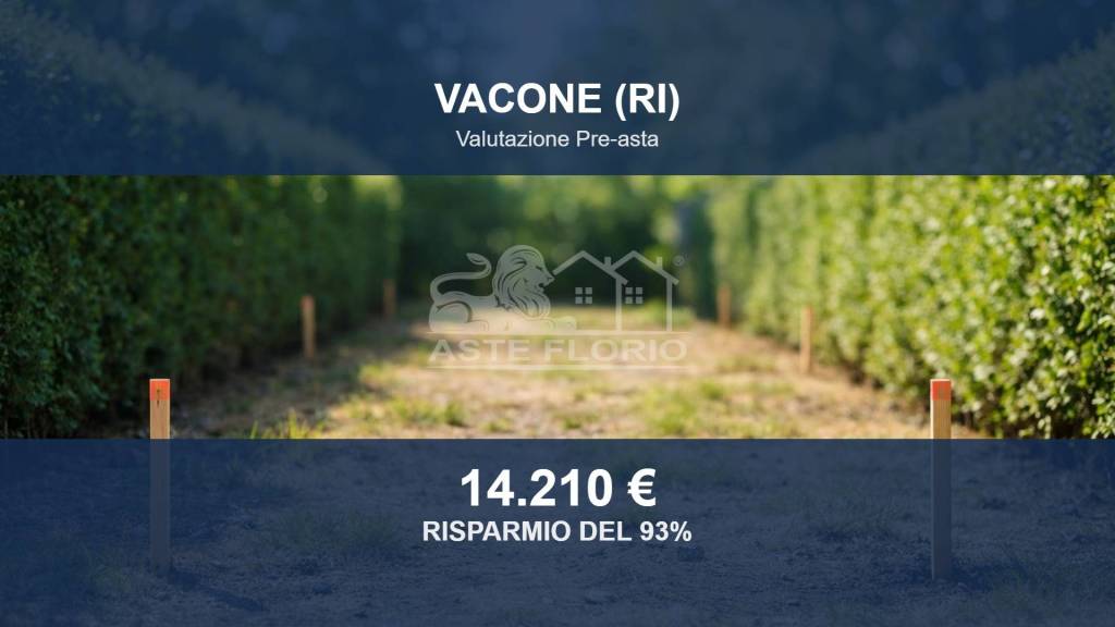 terreno agricolo in vendita a Vacone