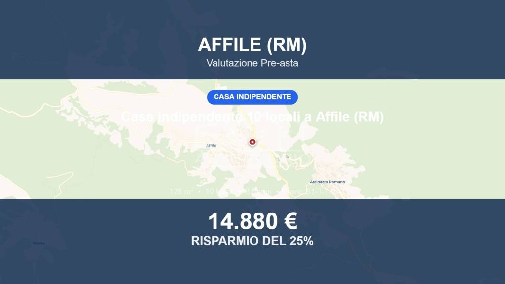 casa indipendente in vendita ad Affile