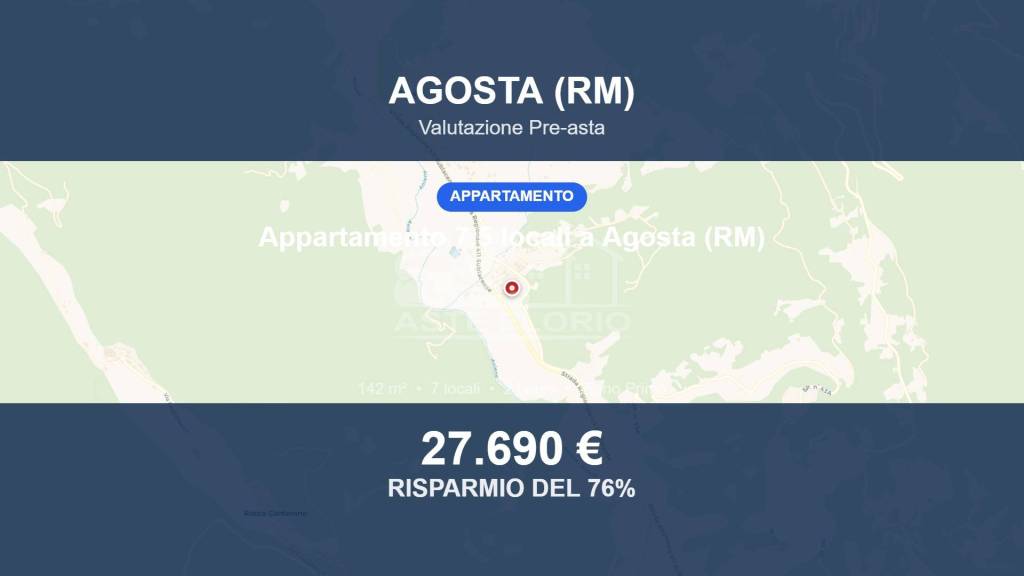 appartamento in vendita ad Agosta in zona Tostini