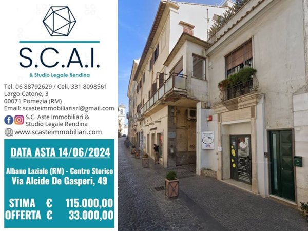 appartamento in vendita ad Albano Laziale