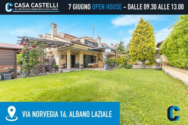 casa indipendente in vendita ad Albano Laziale in zona Cecchina
