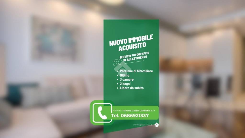 appartamento in vendita ad Albano Laziale in zona Pavona