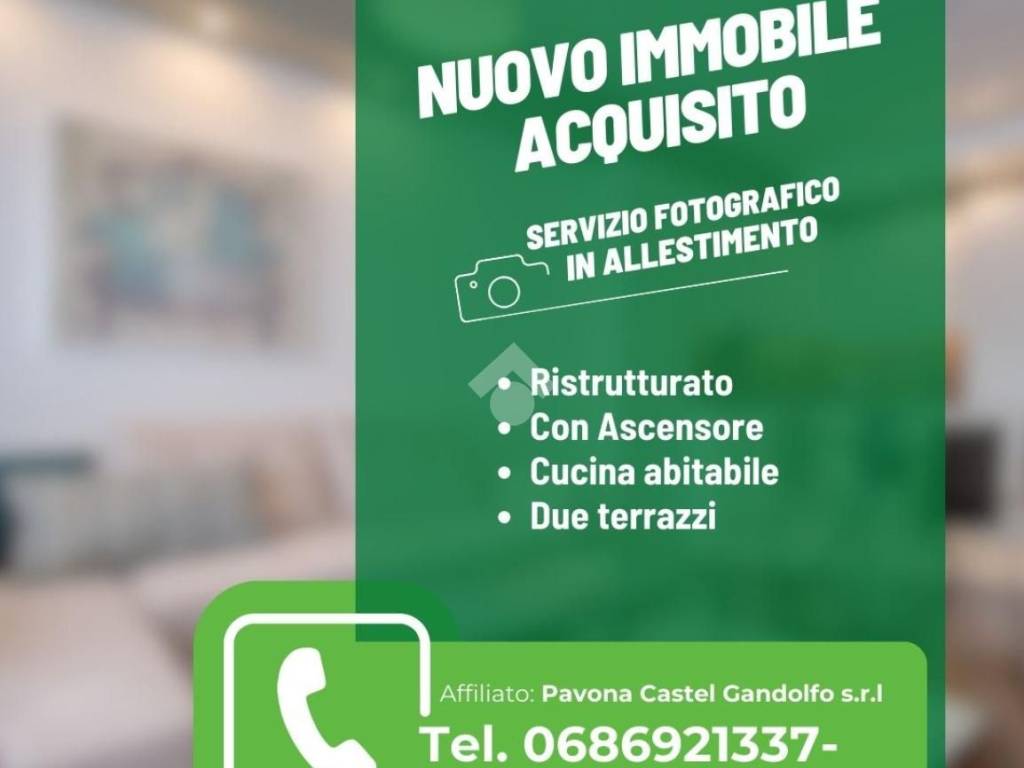 appartamento in vendita ad Albano Laziale in zona Pavona