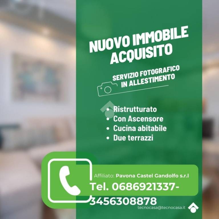 appartamento in vendita ad Albano Laziale in zona Pavona