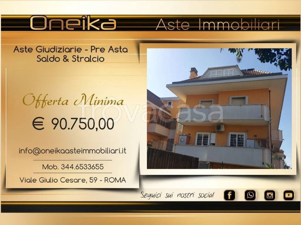 appartamento in vendita ad Albano Laziale in zona Marfoli