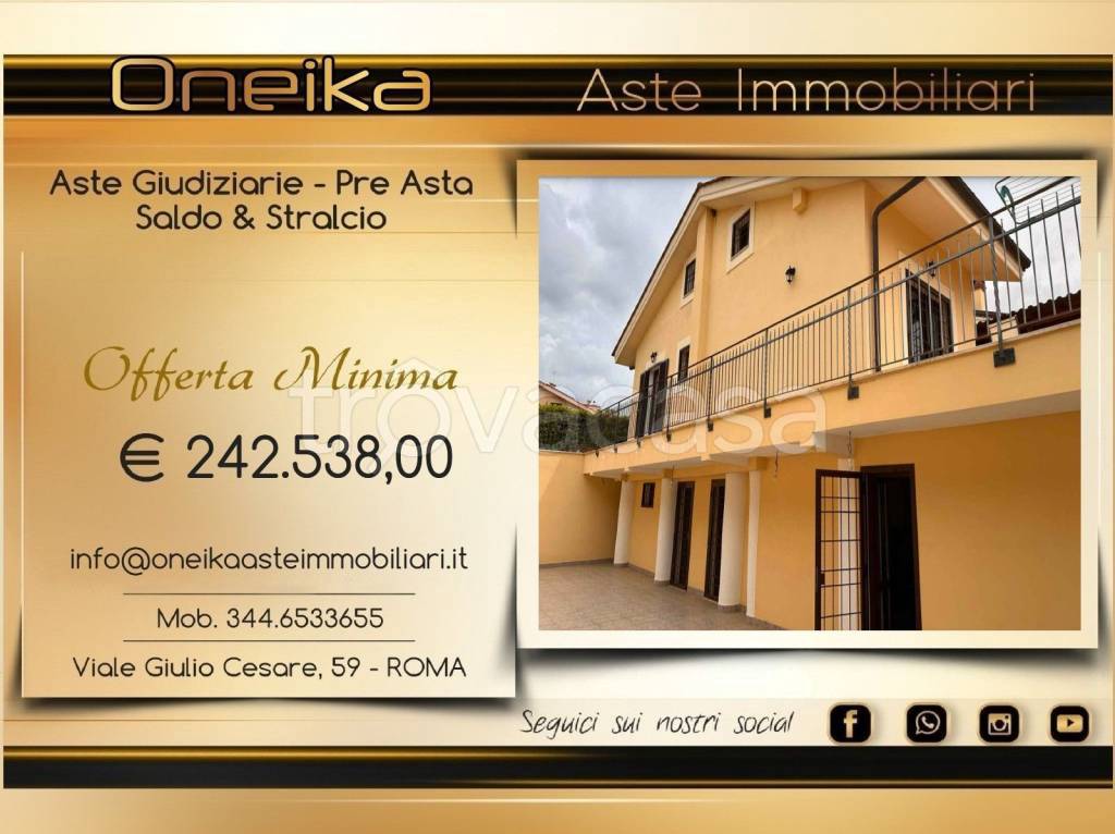 casa indipendente in vendita ad Albano Laziale in zona Cecchina