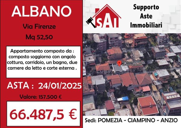 appartamento in vendita ad Albano Laziale in zona Marfoli